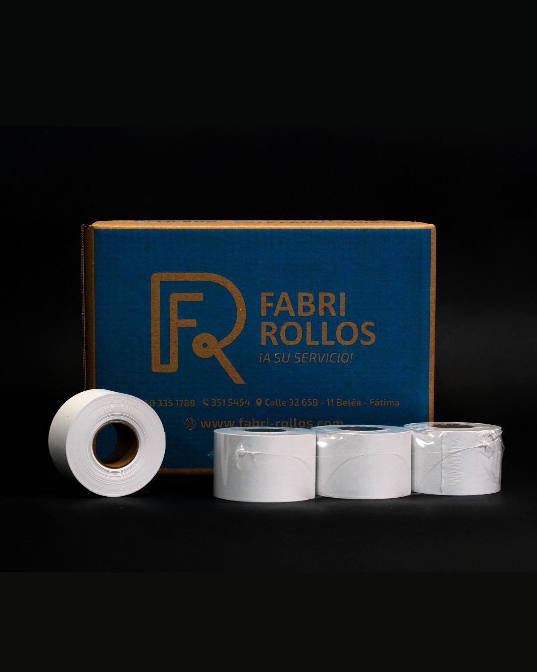 3100: Rollo Térmico 60mm x 100 mts