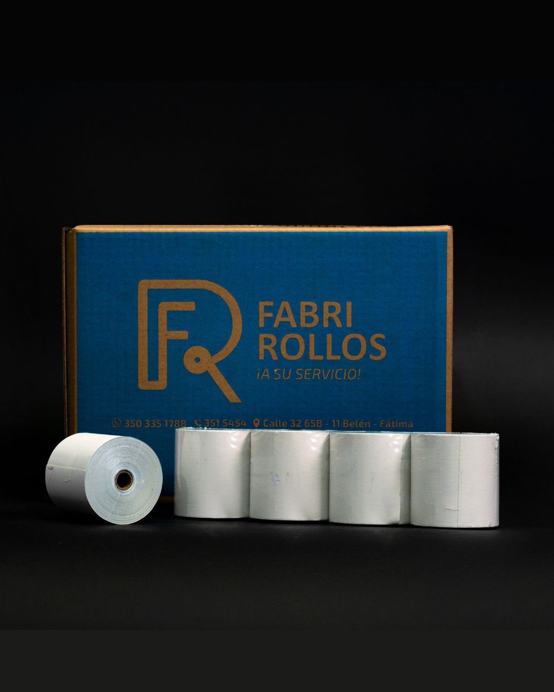 2140: Rollo autocopiante 76mm x 30mts (2 partes)