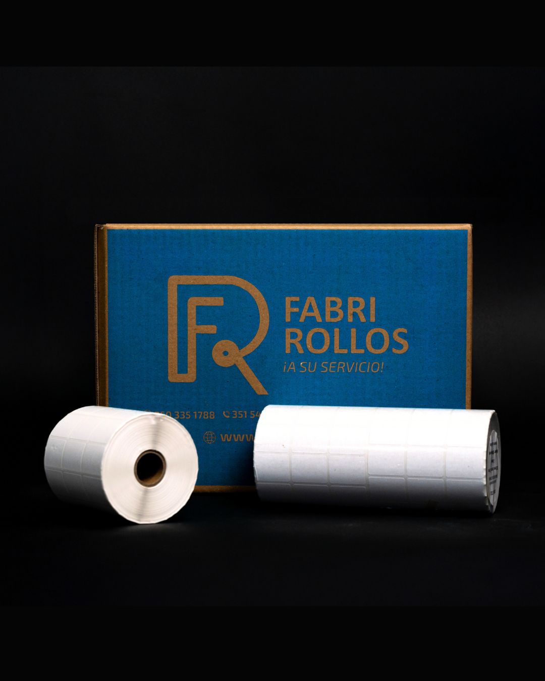 7232: Etiqueta papel TTSR Blanca 32x 25mm C: 25mm